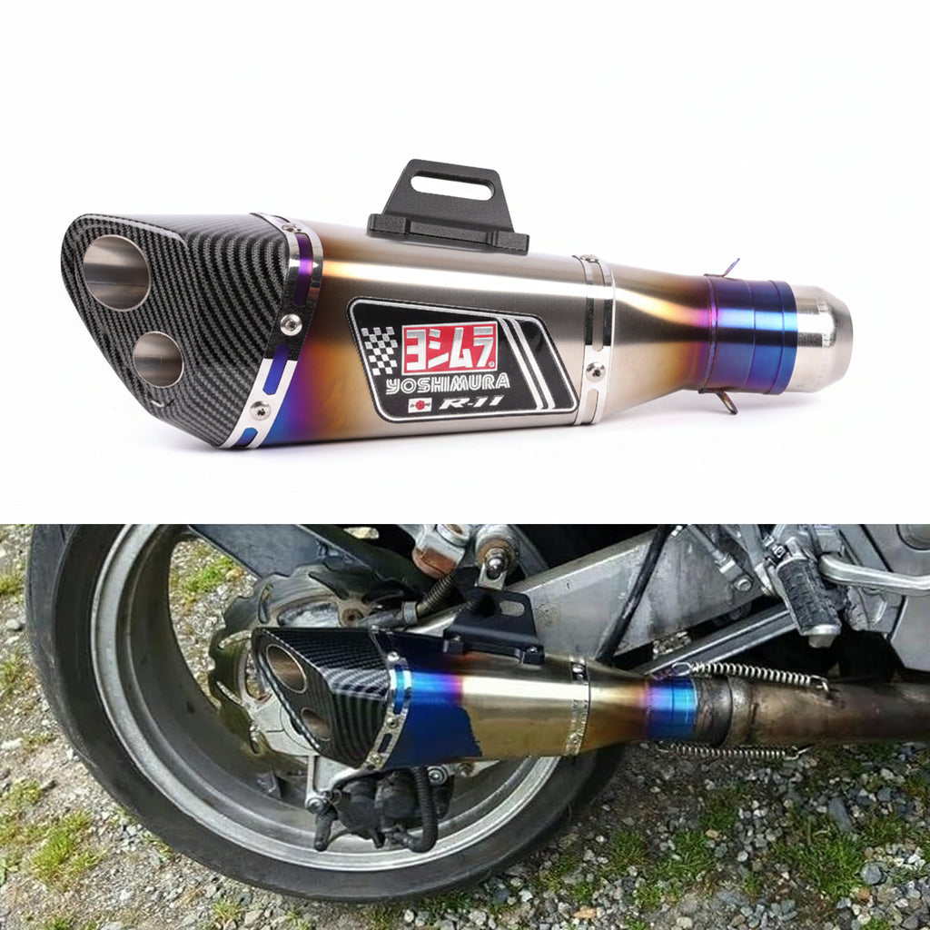 Yoshimura X02 Rainbow Carbon Motorcycle Exhaust_3
