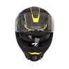 SMK Agnar Tektron MA264 Full Face Helmet Matte Black Yellow_3