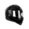 JUST1 J-GPR H128 Solid Glossy Black Full Face Carbon Racing Helmet_1
