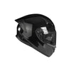 EBIKER Dual Visor Full Face Helmet for Men & Women Glossy Black - 835598