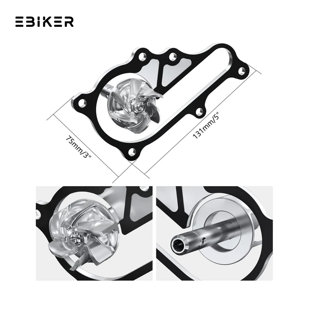 Yamaha Raptor 700 ATV Water Pump Impeller & Cover Kit_2
