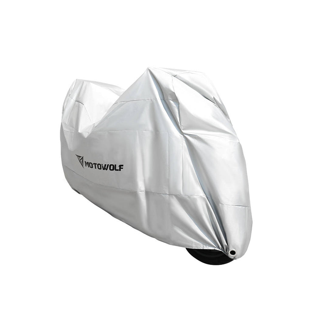 MOTOWOLF Waterproof Motorcycle Cover for Heat Resistant & All Weather Protection_2