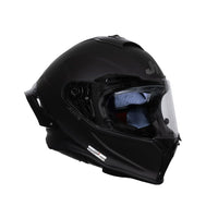 JUST1 J-GPRF Solid Black Matte Carbon Full Face Racing Helmet_1