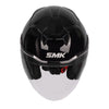 SMK GTJ Solid GL 200 Open Face Motorcycle Helmet with Retractable Sun Visor_3