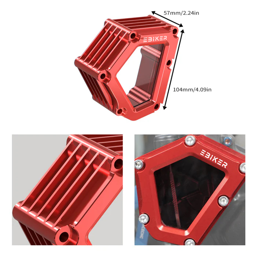 ATV Transparent Oil Cover for Yamaha YFZ450R 2014-2023 CNC_17