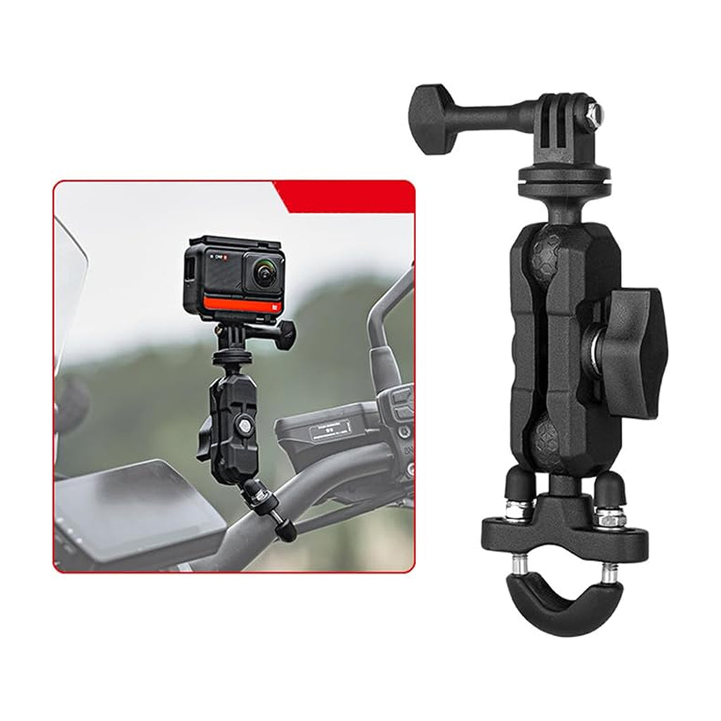 Motowolf MDL3532B Motorcycle Camera 360° Adjustable Mount Bracket_2