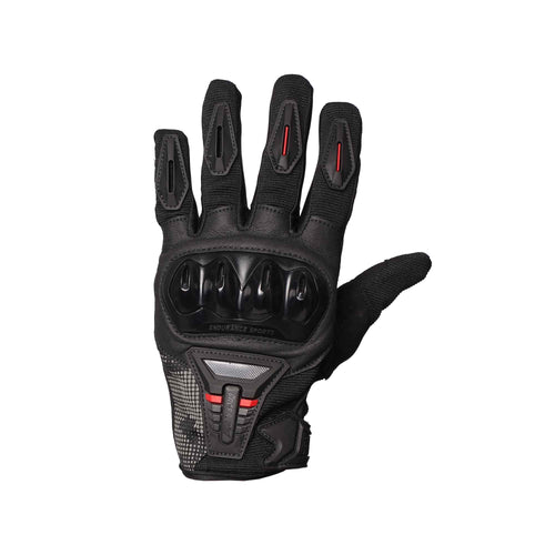 ONES AGAIN MG07-CF Carbon Knuckle Touchscreen Motorcycle Gloves - 850312