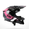 509 Kids/Youth Motocross Dirt Bike/Off Road Riding Safety Helmet Pink & Black_2