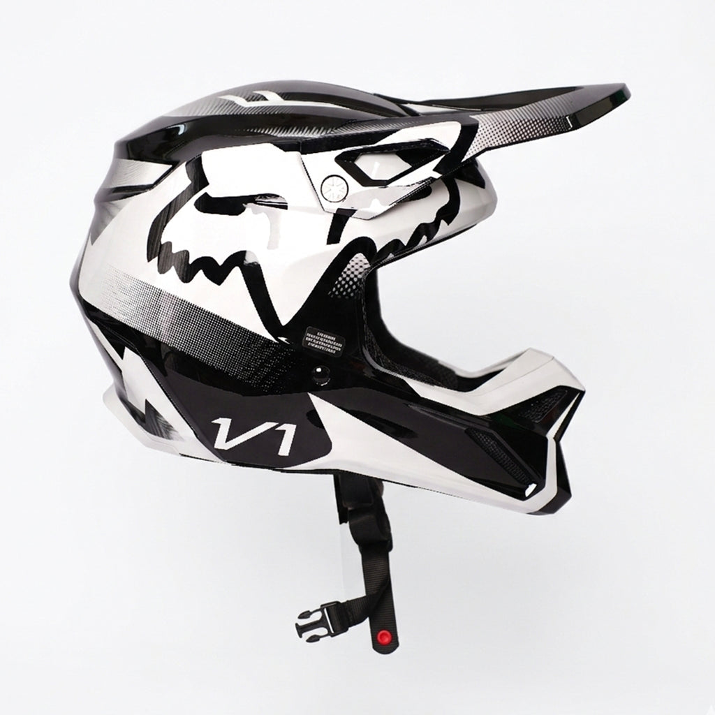 FOX Racing V1 Supreme Motocross Off Road Dirt Bike Motorcycle Helmet_5