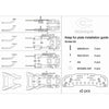 Top Rack Mounting Plate for Motorcycle Top Cases & Boxes - 855524