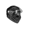 EBIKER Dual Visor Full Face Helmet for Men & Women Glossy Black_3