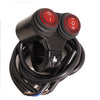 Motorcycle LED Dual Waterproof 12V Light Control Switch 2+3 Handlebar Mount _3