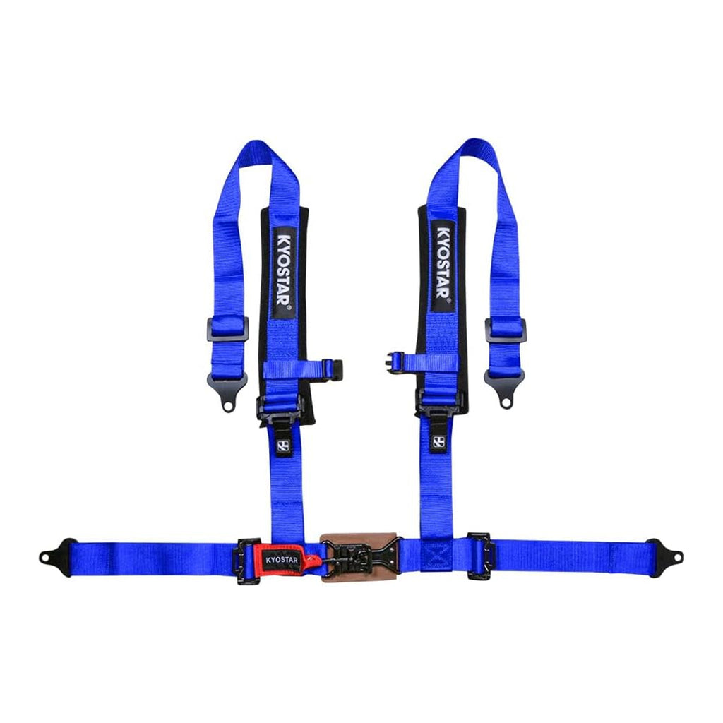 KYOSTAR 4-Point Racing Seat Belt 2″ Universal Motorcycle Safety - 05166
