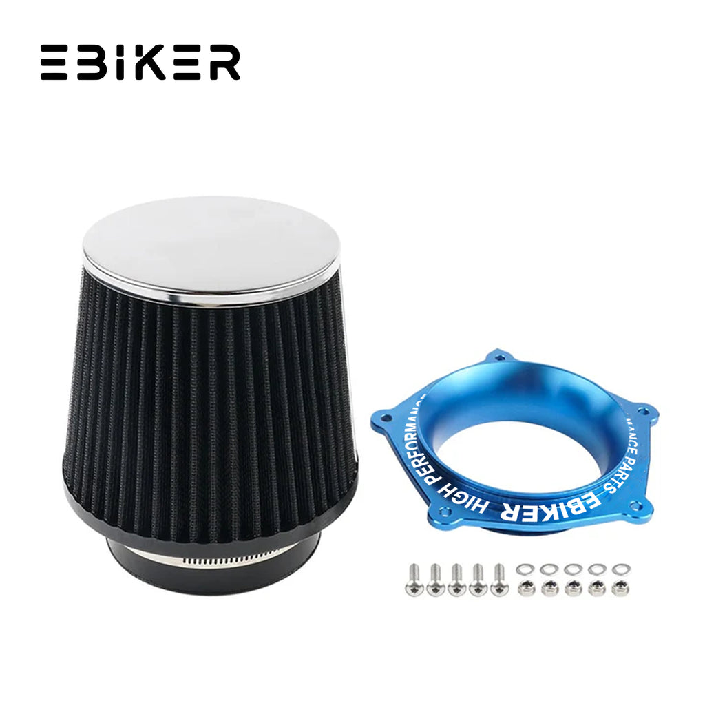 High Flow ATV Air Filter Intake with Holder Adapter_6