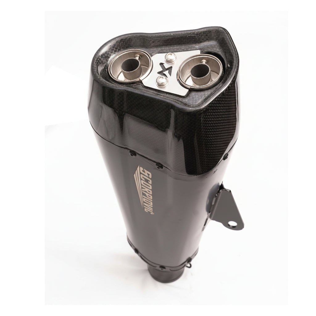 Scorpiovic Black Carbon A101 Performance Motorcycle Exhaust_3