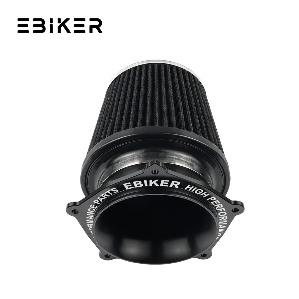 High Flow ATV Air Filter Intake with Holder Adapter_4