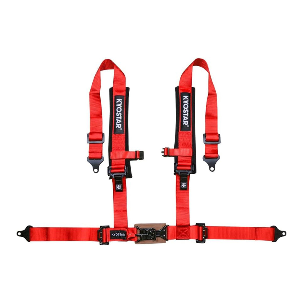 KYOSTAR 4-Point Racing Seat Belt 2″ Universal Motorcycle Safety - 05166