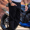 LS2 Bradford Men’s Motorcycle Jeans CE Class A Aramid Black_3