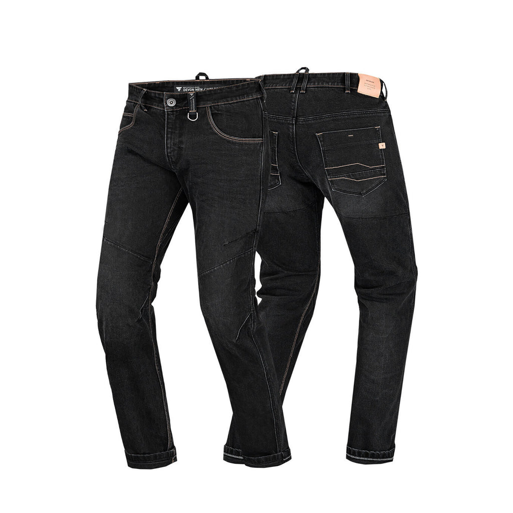 SHIMA DEVON Men’s Motorcycle Jeans FiberQL™ UHMWPE, CE Knee Level 2_3