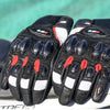 Motorcycle Leather Carbon Knuckle, Touchscreen, Reinforced Palm Gloves_3