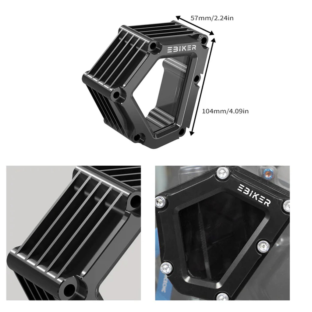 ATV Transparent Oil Cover for Yamaha YFZ450R 2014-2023 CNC_16