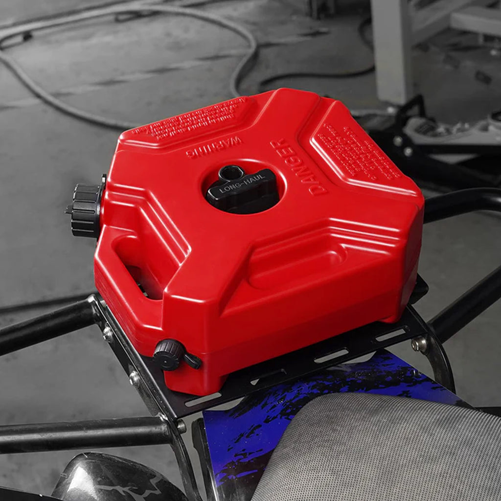 Portable Fuel Tank for ATV UTV Touring Bikes Can Oil Container 1.3GL/5L_4