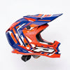 Kids/Youth Dirt Bike Motocross Lightweight Off Road Safety Helmet Red & Blue - 836608