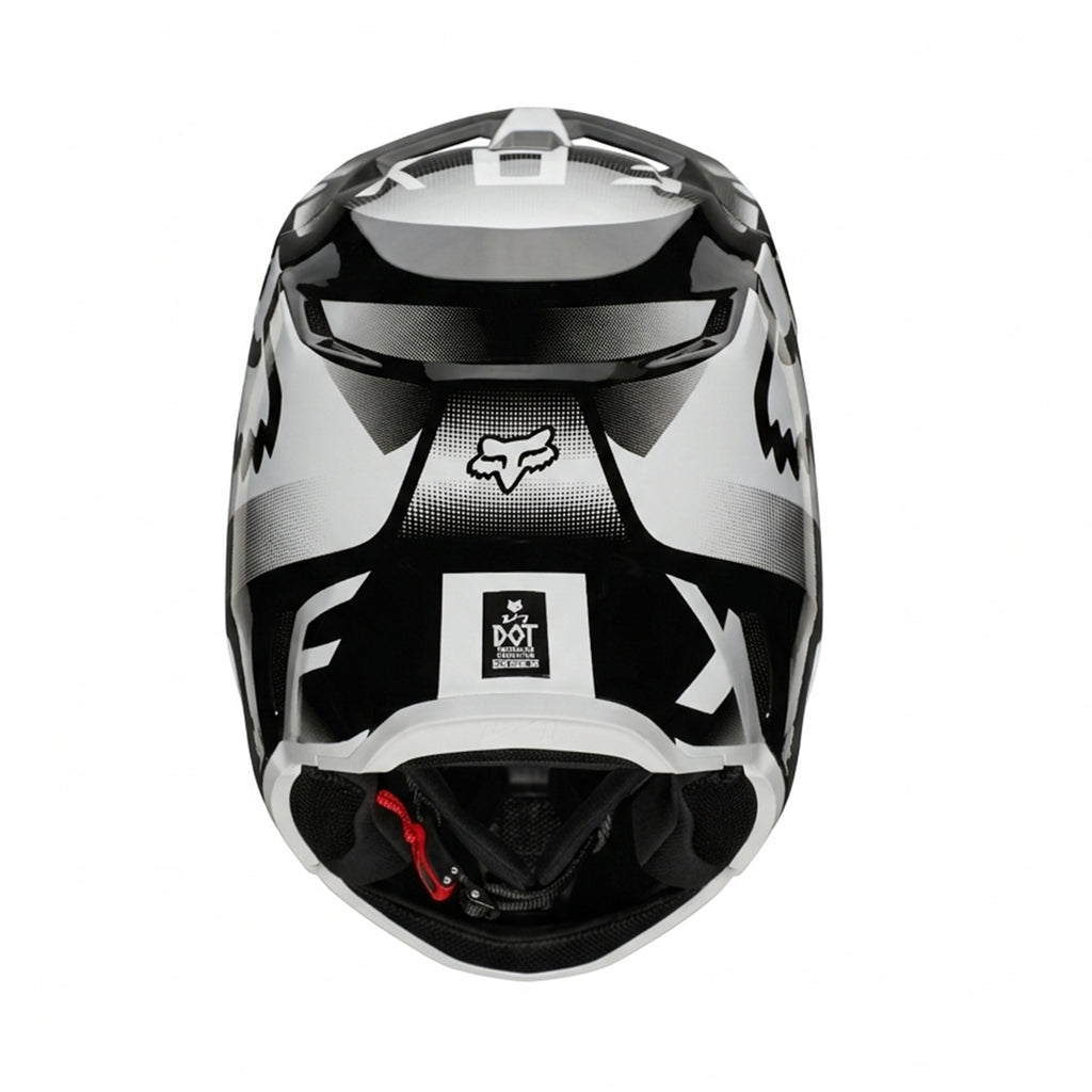 FOX Racing V1 Supreme Motocross Off Road Dirt Bike Motorcycle Helmet_2