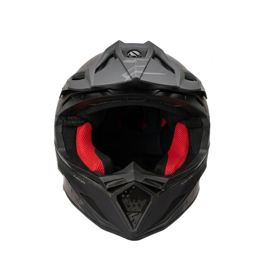 509 Kids/Youth Motocross Dirt Bike Full Face Helmet DOT/ECE Safety Black Grey - 836611