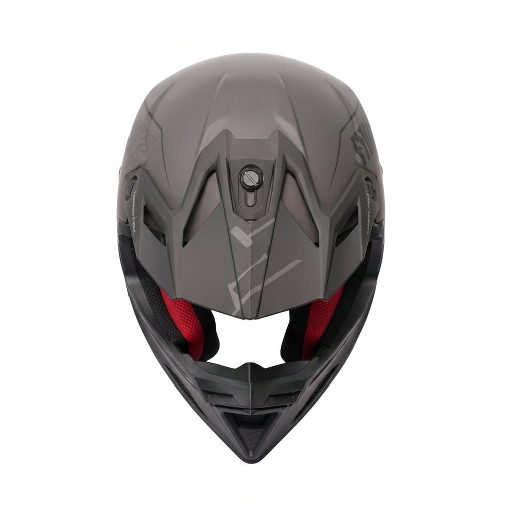 509 Kids/Youth Motocross Dirt Bike Full Face Helmet DOT/ECE Safety Black Grey - 836611