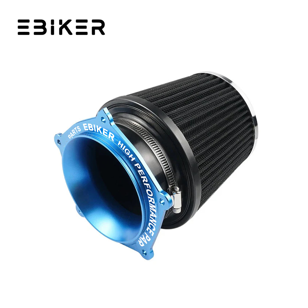 High Flow ATV Air Filter Intake with Holder Adapter_7