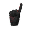 RS Gloves RS08 Black/Red Lightweight Motorcycle Riding Gloves_5