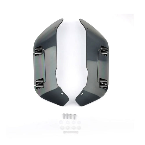 Panical Smoke Gray Chrome Leg Windscreen Kit for Goldwing GL1800 - 860006_1