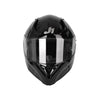 JUST1 J-GPR H128 Solid Glossy Black Full Face Carbon Racing Helmet_4
