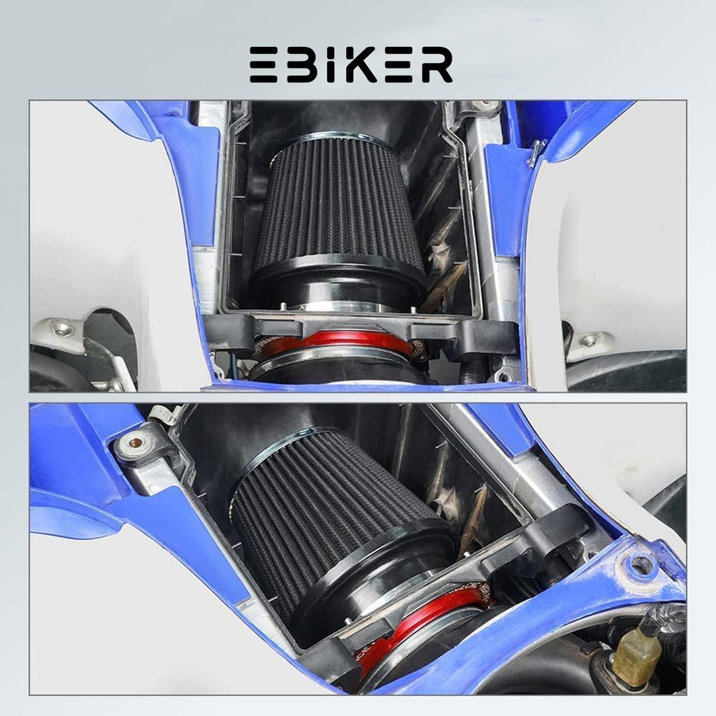 High Flow ATV Air Filter Intake with Holder Adapter_15