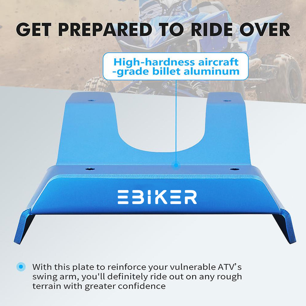 ATV Skid Plate YFZ450R 2009-2023 Heavy Duty Aluminum Underbody Protection_5