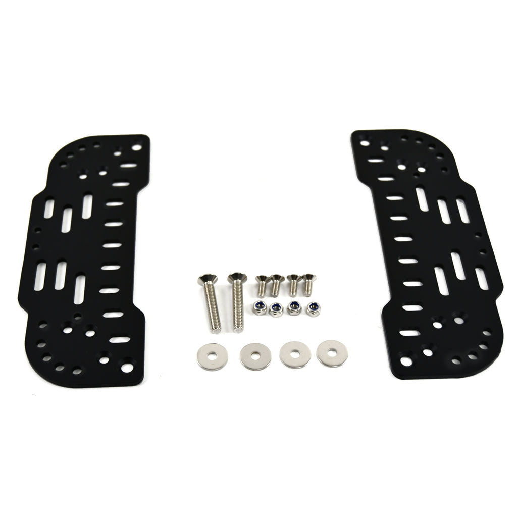 Top Rack Mounting Plate for Motorcycle Top Cases & Boxes - 855524