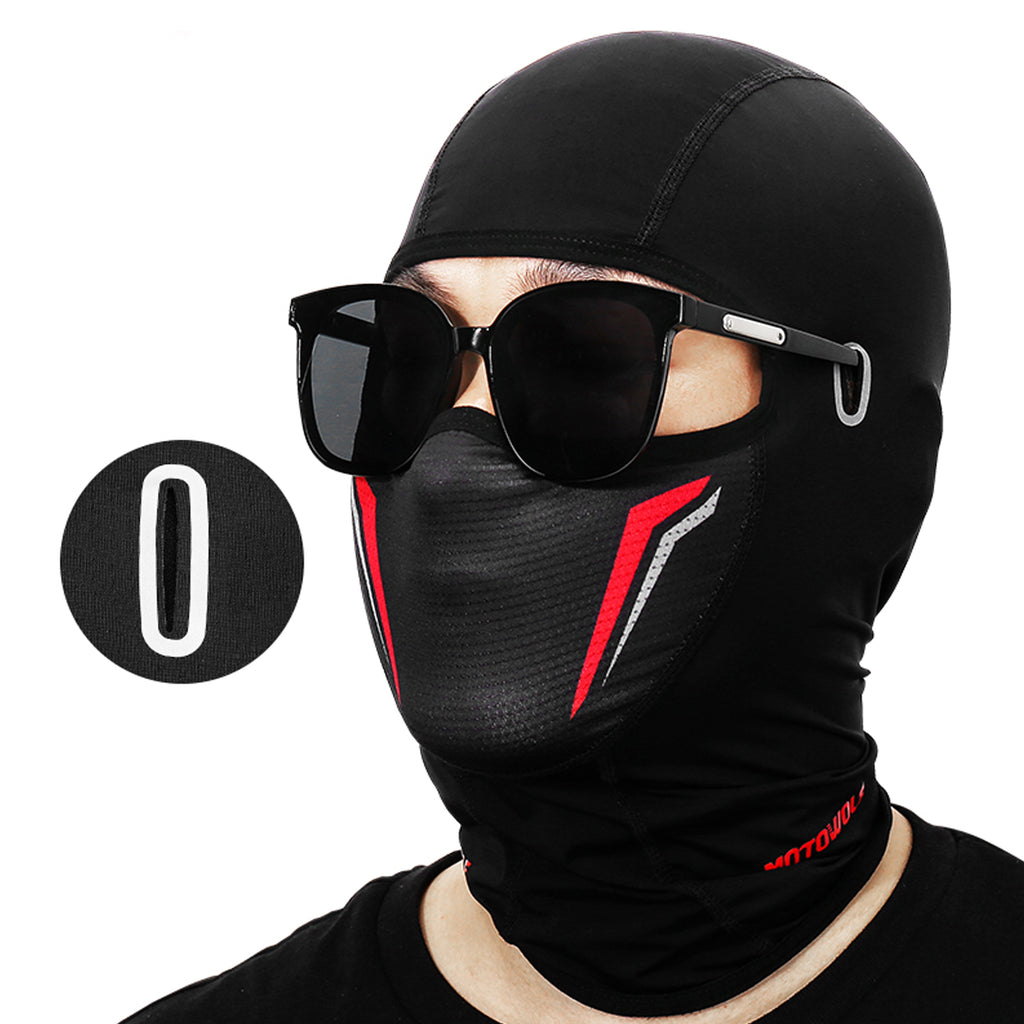 Motowolf MDL1919 Motorcycle Full Face Breathable Helmet Mask - 822687