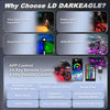 16 PCS Motorcycle RGB LED Light Kit APP/RF Remote_6
