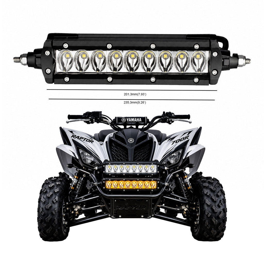 Aurora Light 6" 45W LED Off-Road Driving Light Bar ALO-S1-6-D1D1 IP68 Waterproof - 860518