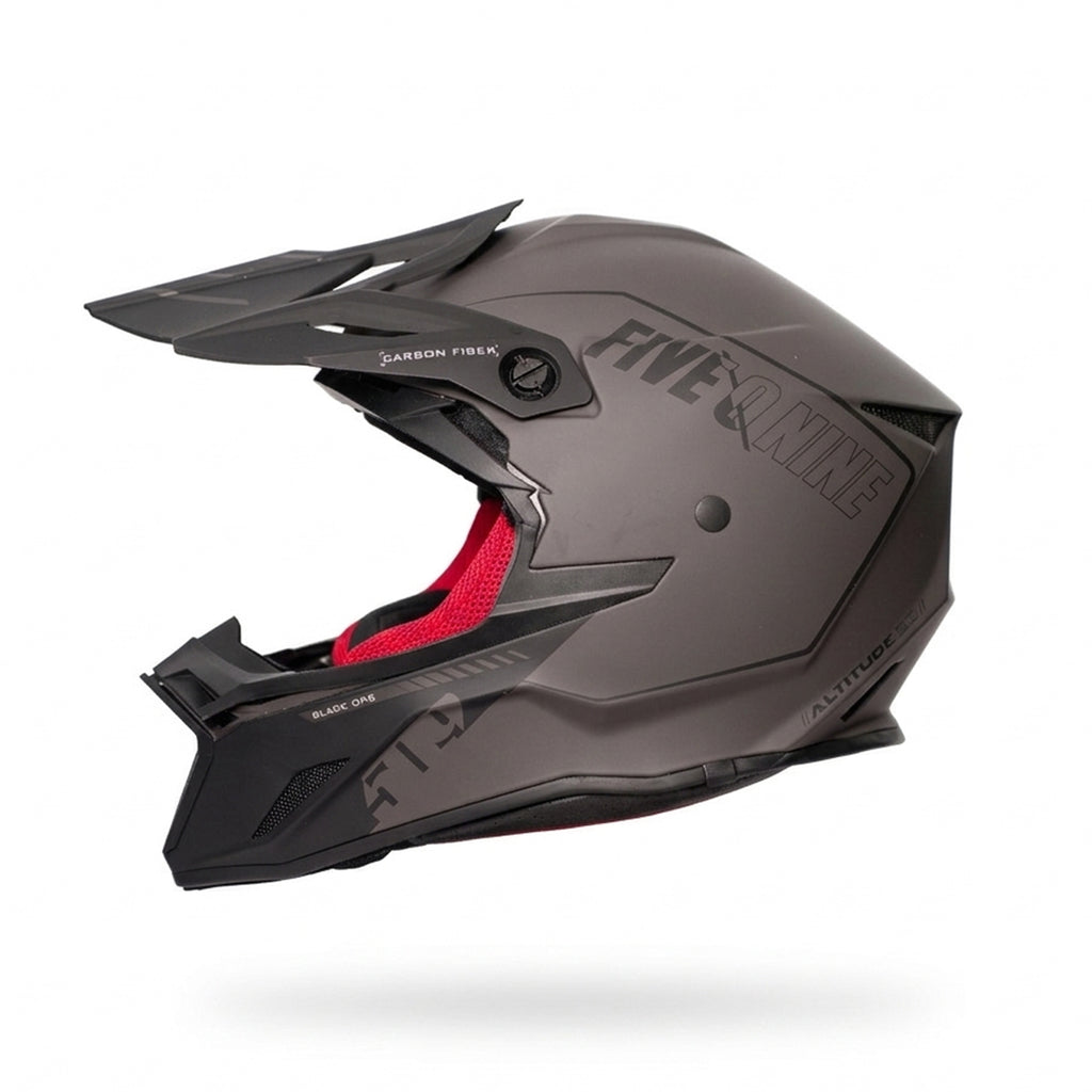 509 Kids/Youth Motocross Dirt Bike Full Face Helmet DOT/ECE Safety Black Grey - 836611