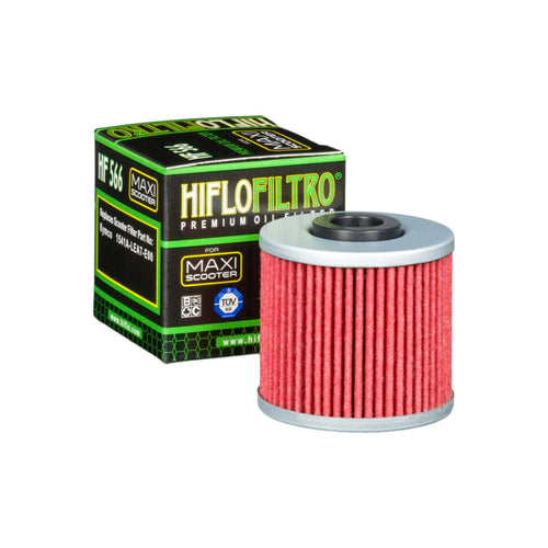HIFLO HF566 Motorcycle Oil Filter for Kawasaki & Kymco Scooters_1