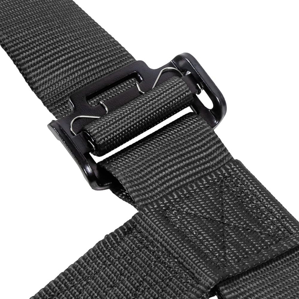 KYOSTAR 4-Point Racing Seat Belt 2″ Universal Motorcycle Safety In Black_5