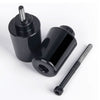 Goldwing F6B Universal Handlebar Stainless Steel Bar Ends Black - 860038_5