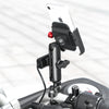 MOTOWOLF Motorcycle Universal Mount Phone Holder with USB Charger_5
