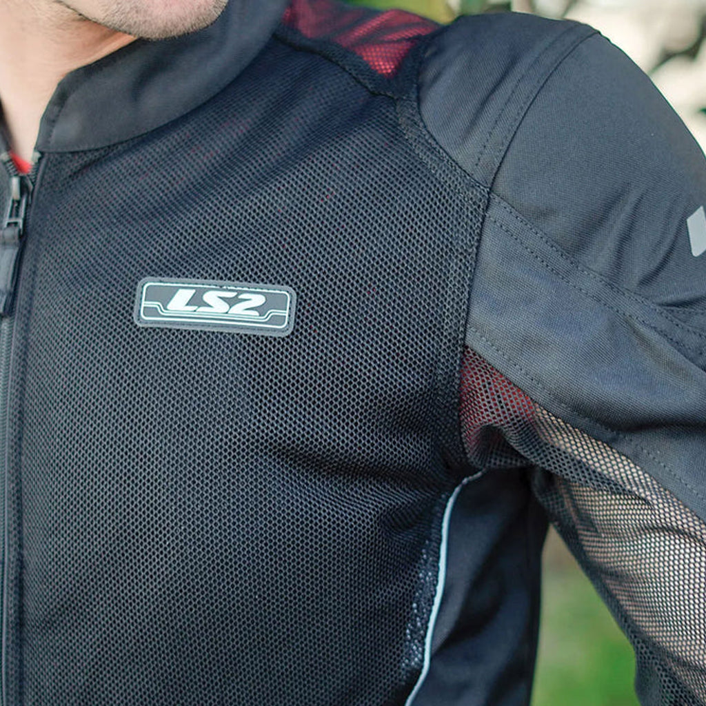 LS2 Airy Evo Men Motorcycle Jacket Ultralight Mesh Summer_6