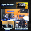 JRY-16 Dual Color Motorcycle Mini Driving Light with Projector Lens_5