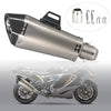 YOSHIMURA X01 Silver Carbon Motorcycle Exhaust Performance Slip On_5