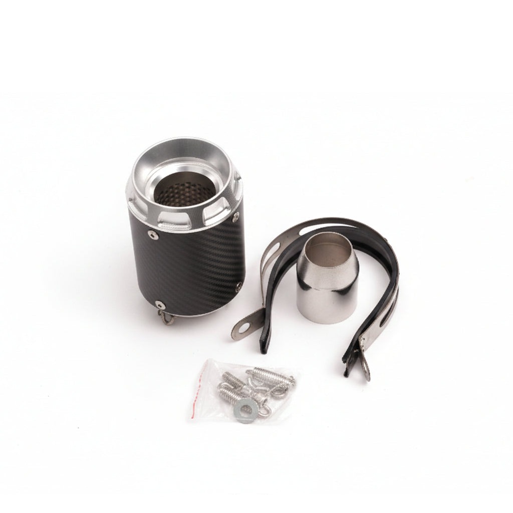 Austin Racing Carbon Fiber Motorcycle Exhaust Slip On Performance Race System_5