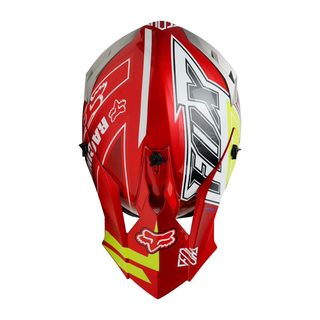 FOX Full Face Motocross Helmet Red AK-836408